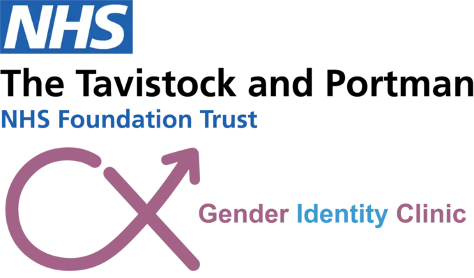 NHS Tavistock and Portman gender identity clinicn logo.