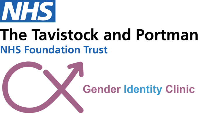 NHS Tavistock and Portman gender identity clinicn logo.