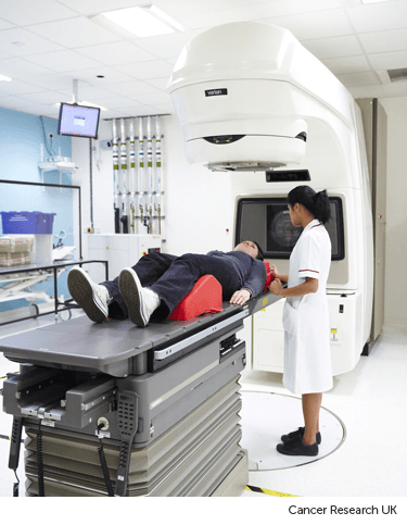 Photo of a linear accelerator.