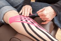Photograph of Kinesio Lymph.