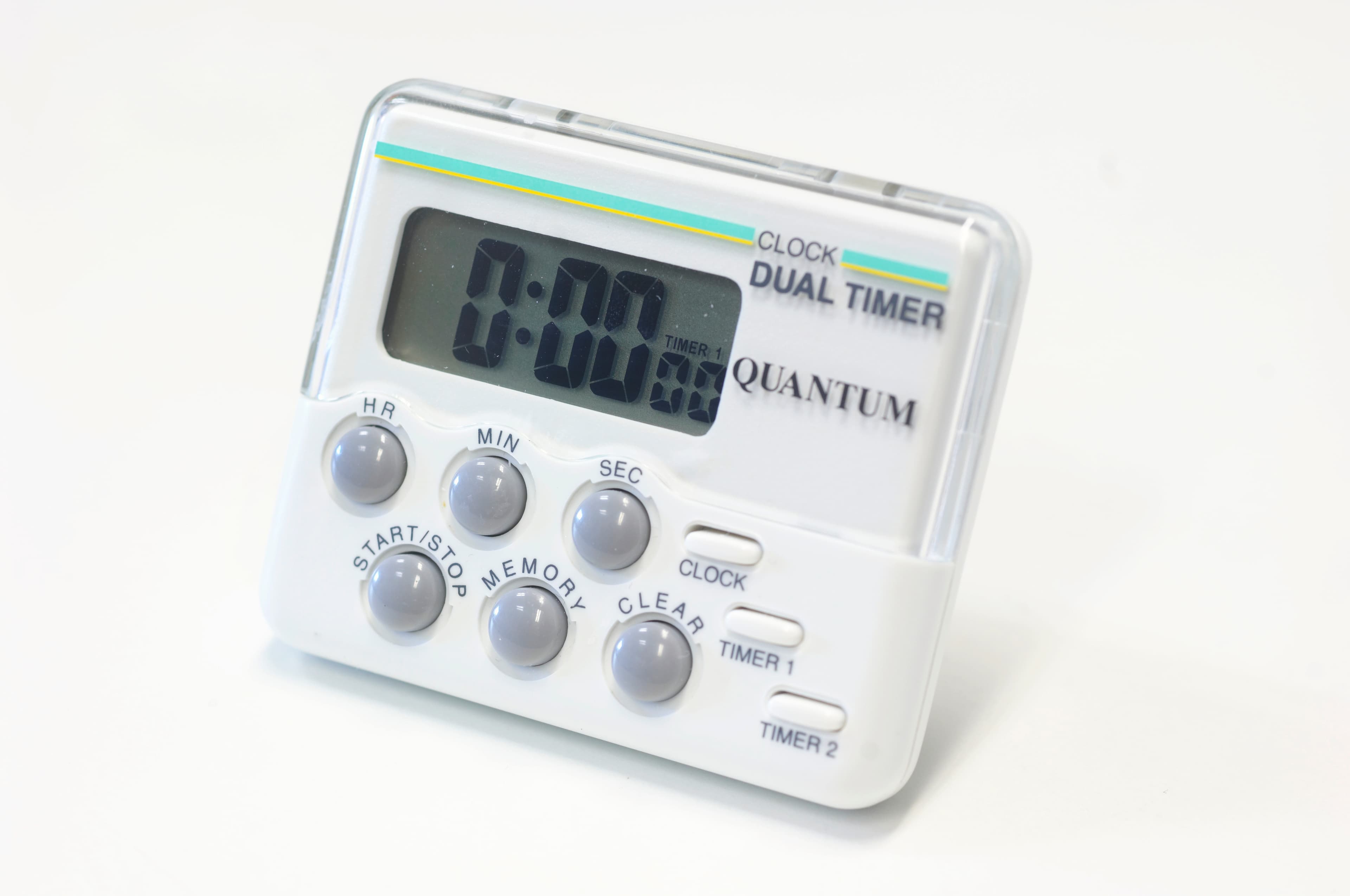 A photo of a lab timer.
