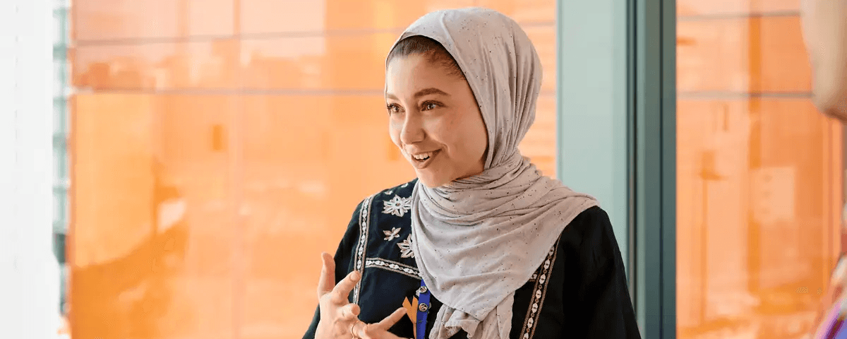 A photo of Lamise, a Cancer Research UK employee.