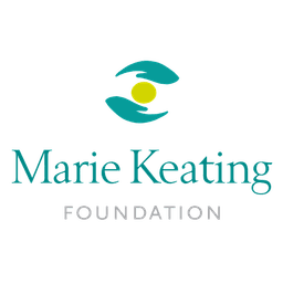 The logo of the Marie Keating Foundation.