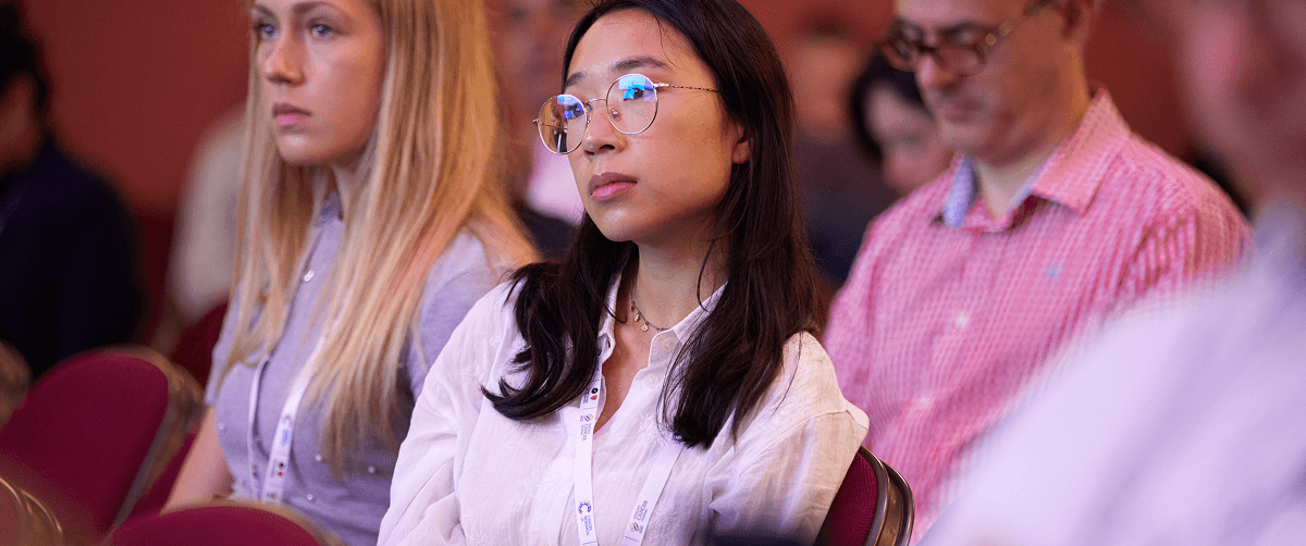 People at conference.