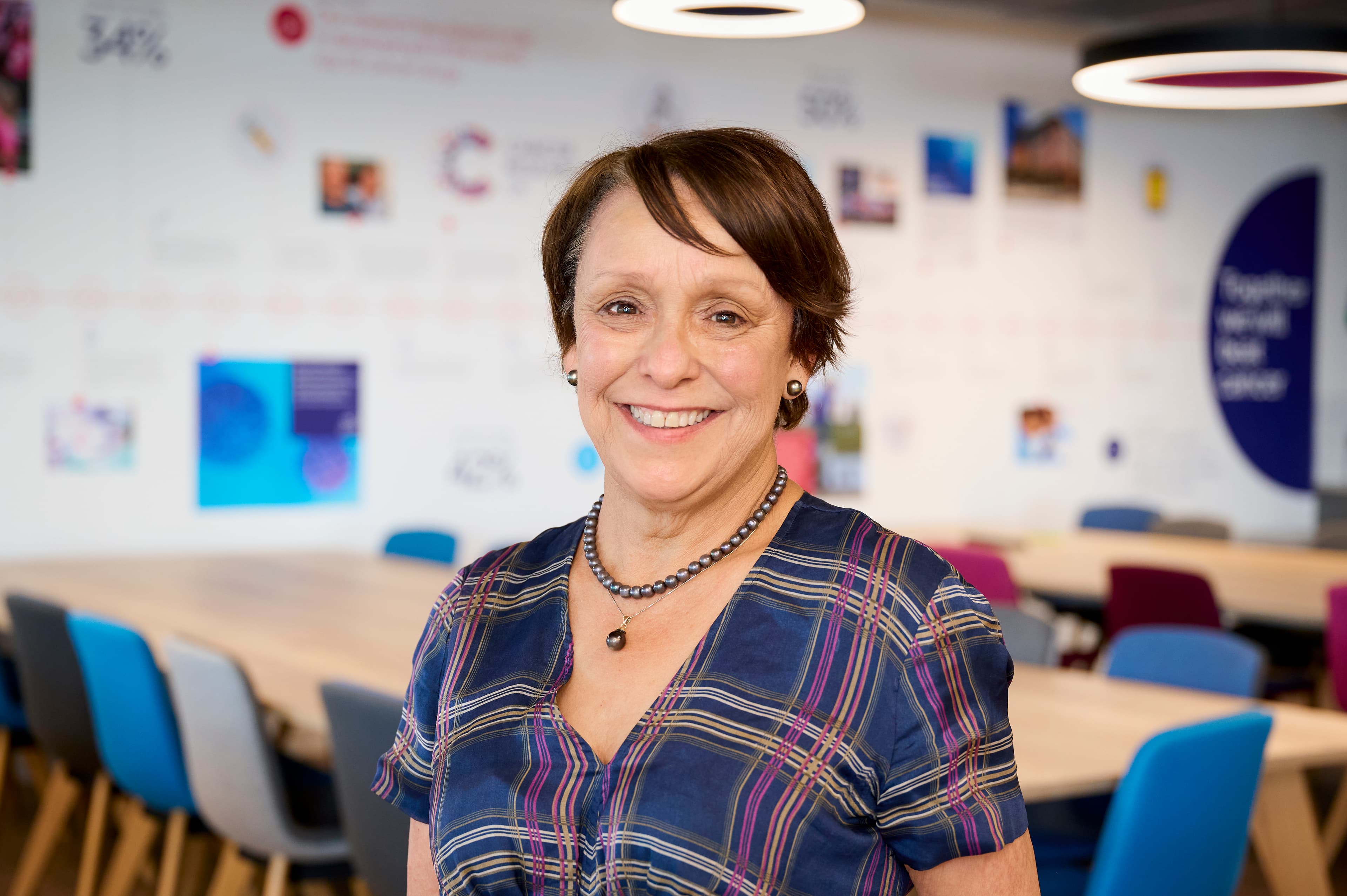 A photo of Leila, a Cancer Research UK employee.