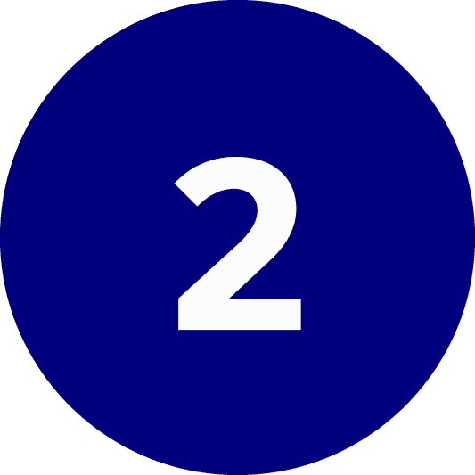 An image of the number 2.