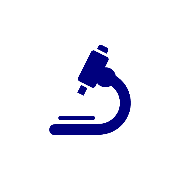 An icon of a miscroscope.