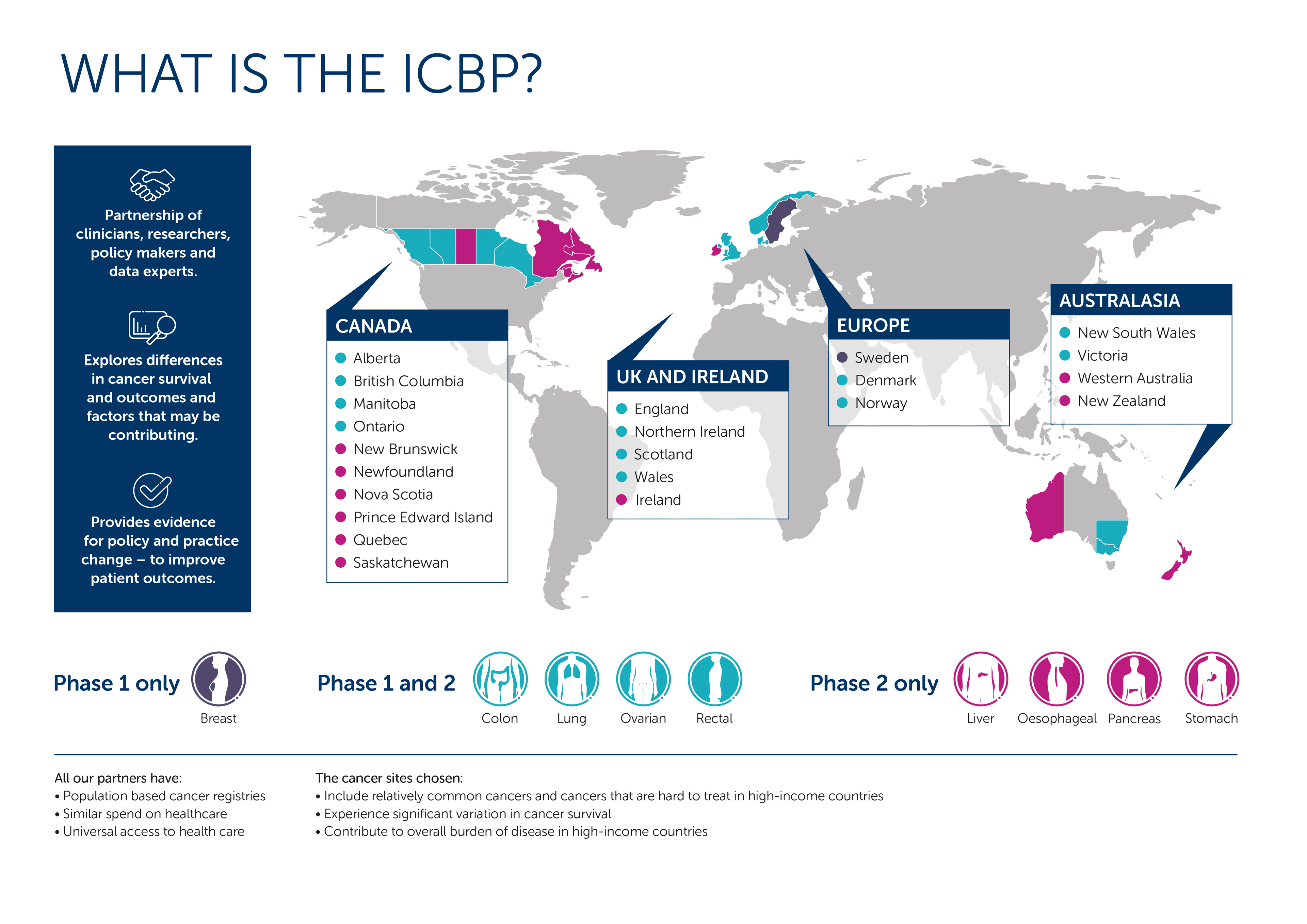 ICBP infographic for use on Health Professionals webpages.