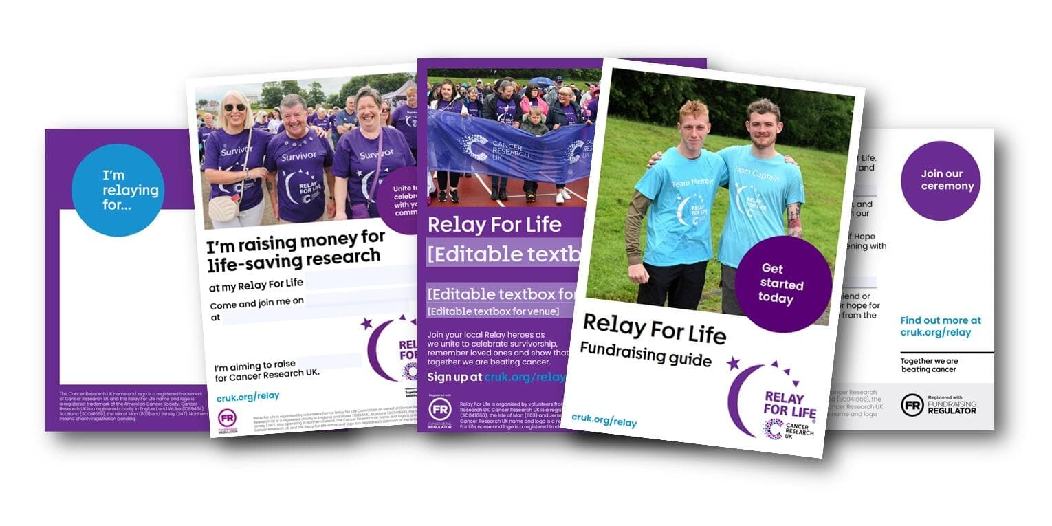 Fundraising materials header Image.