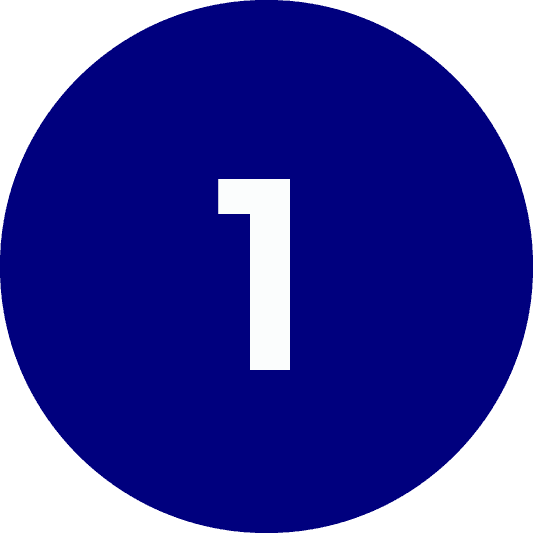 An image of the number 1.