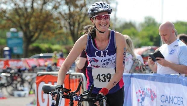 TRANSITION Stratford Triathlon.