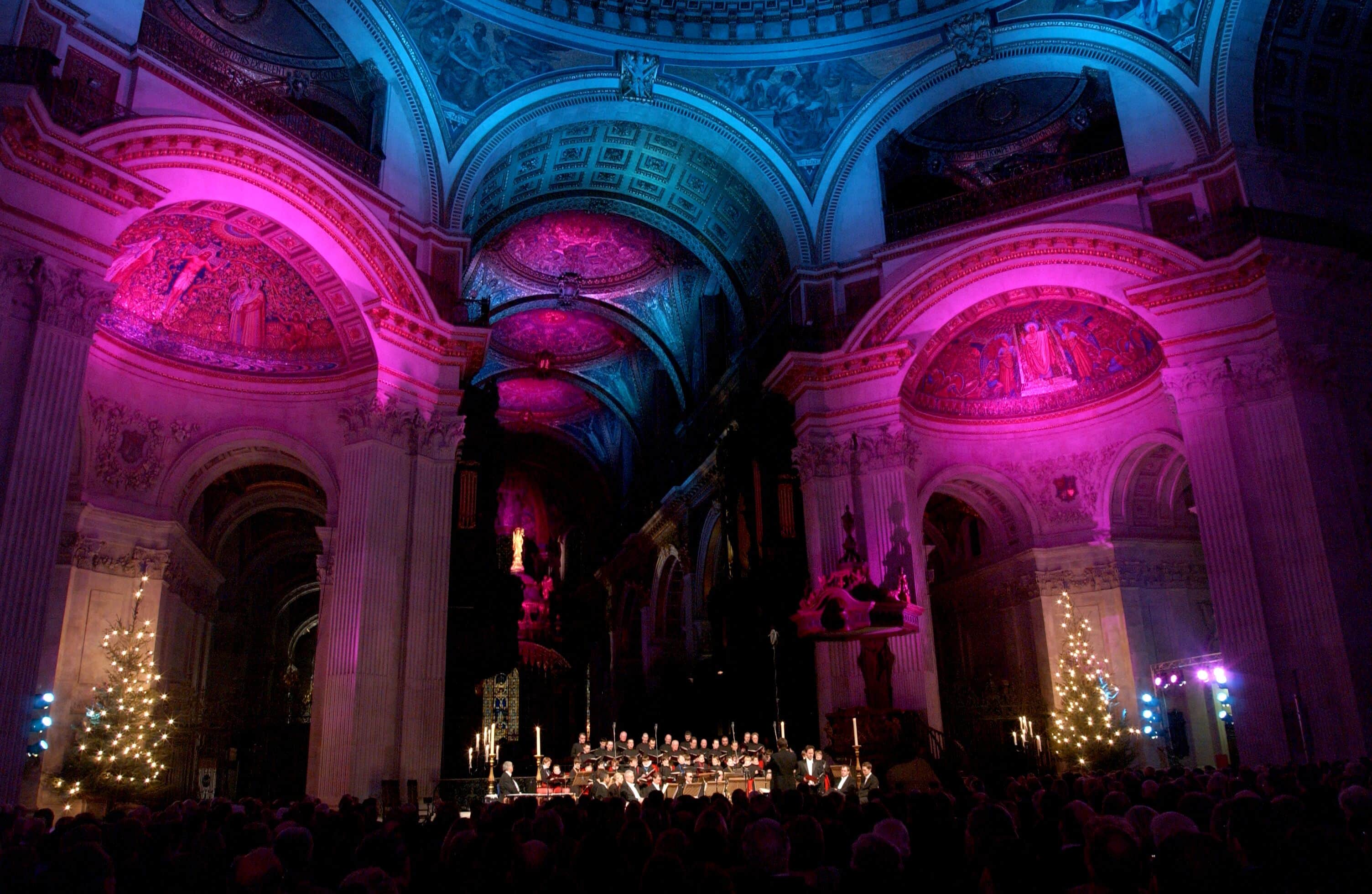 St, Pauls Cathedral Carol Service.