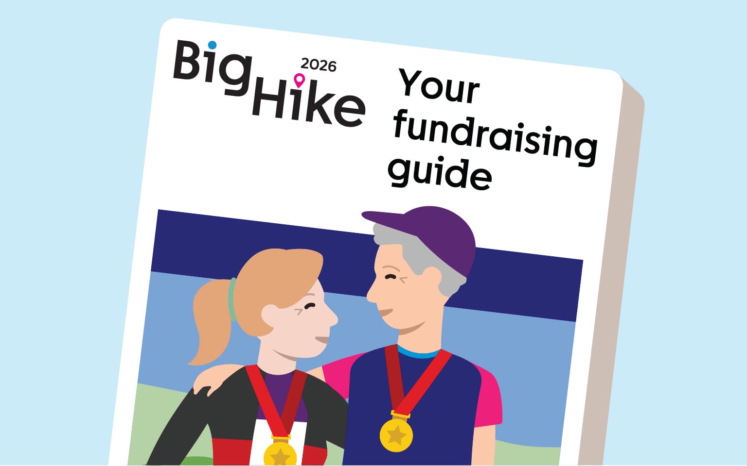 Illustration of the fundraising guide.