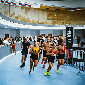 A photo of people participating in a DEKA event.