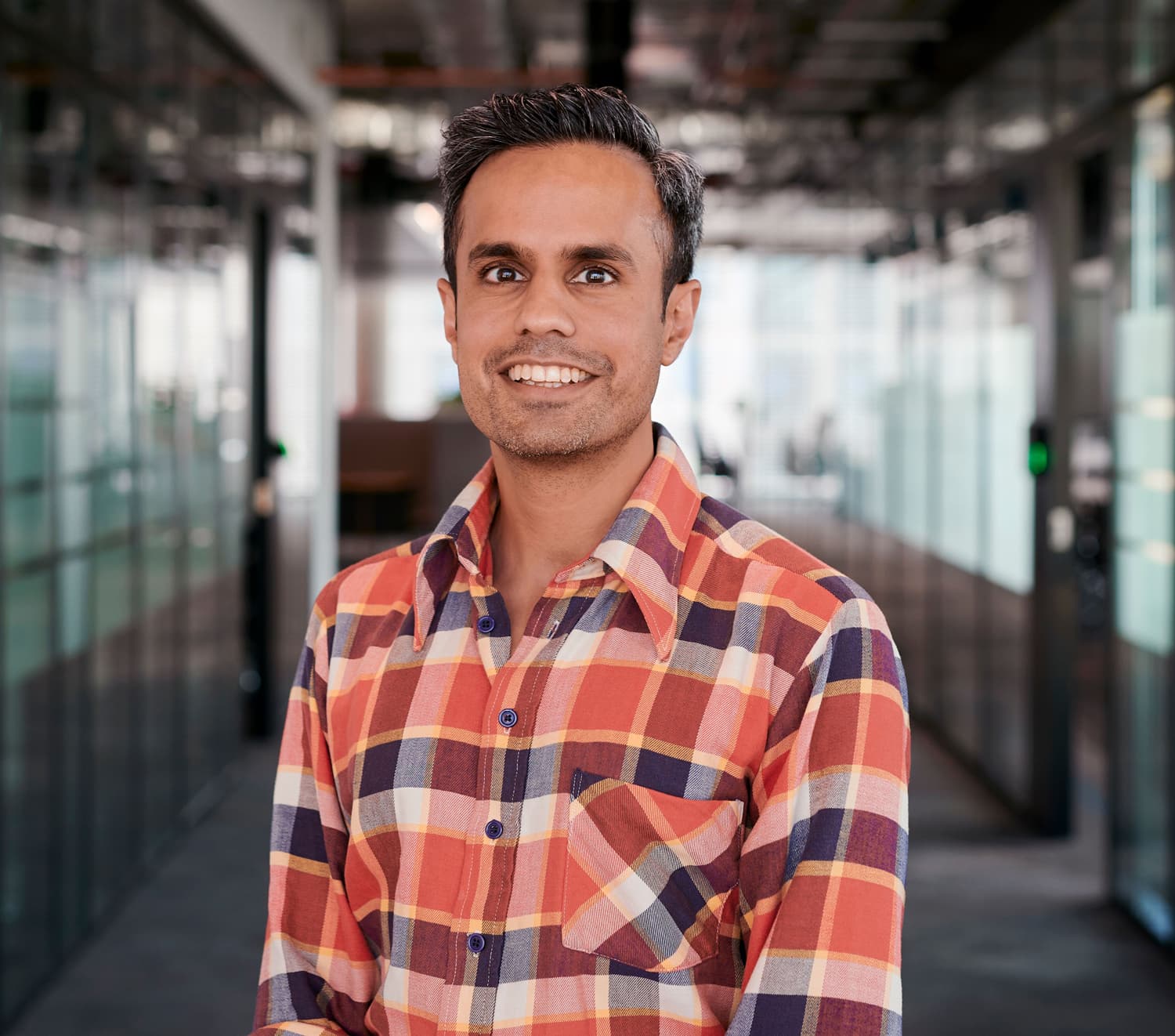 Portrait photo of Rupresh facing the camera.