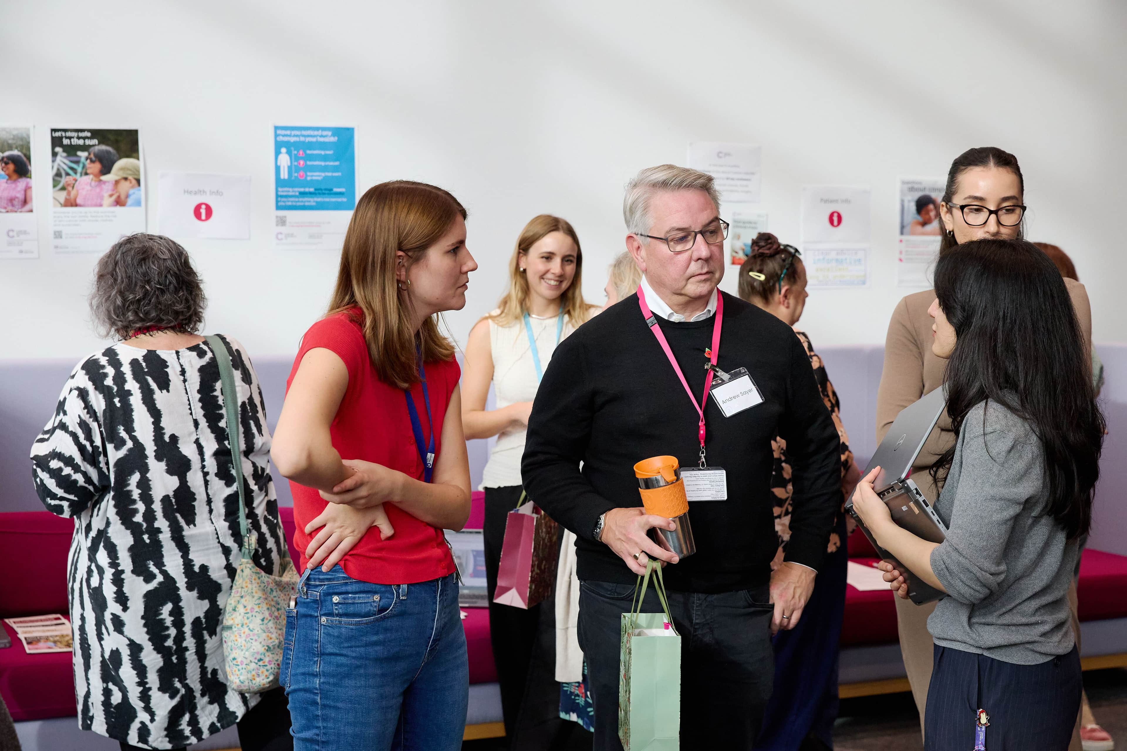 Annual social event for the Patient Involvement Team's Cancer Insights Panel in November 2025.