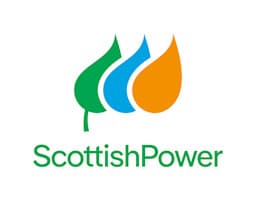 The Scottish Power partner logo in colour.