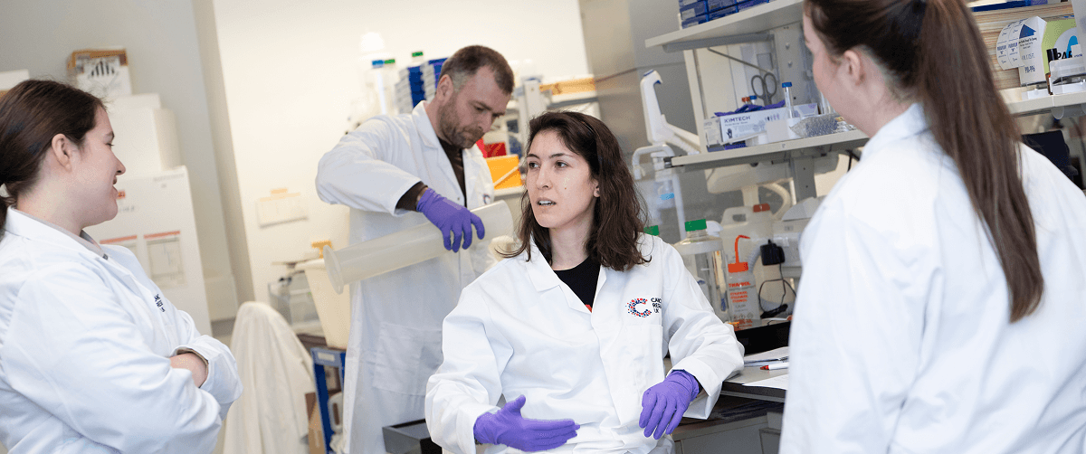 Group of researchers in a lab.