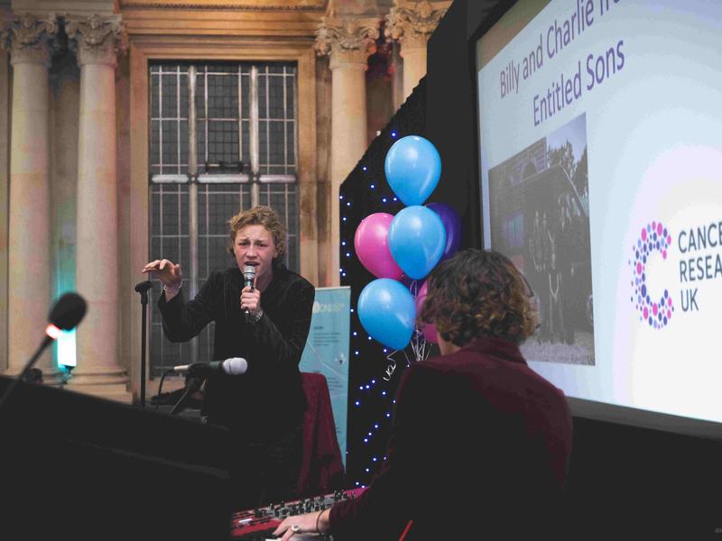 business beats cancer gala dinner singer