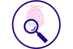 Finger print symbol
