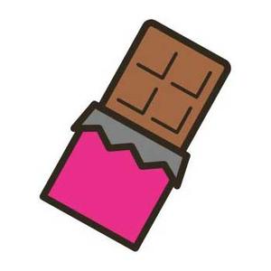 Illustration of a chocolate bar