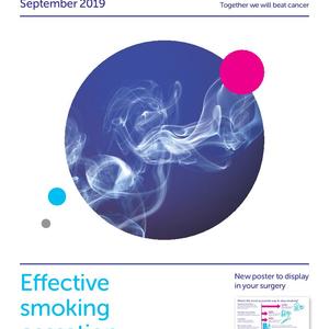 Front cover of smoking cessation Cancer Insight guide for GPs