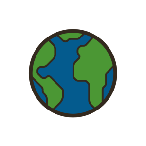 Illustration of a globe