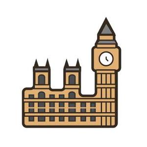 Illustration of the houses of parliament