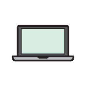 Illustration of a laptop