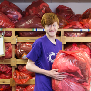 Stock donated to Cancer Research UK