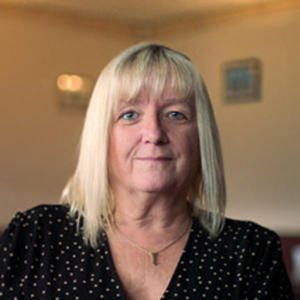 A photograph of Cancer Research UK pledger Val