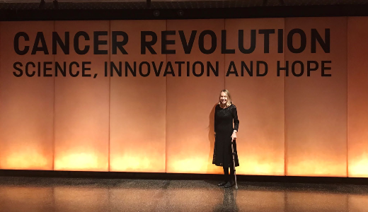 Ann-Marie at exhibition