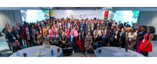 group photo of attendees at black in cancer conference