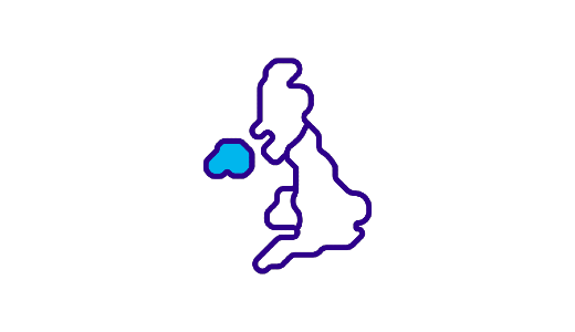 map of northern ireland