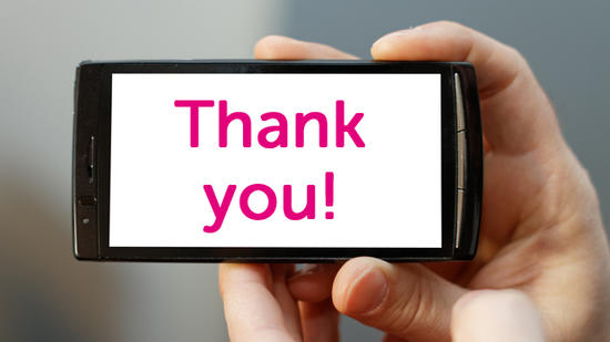 Thank you Thank you