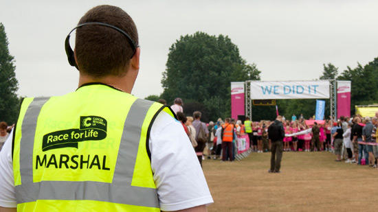 nick race for life and cruk shop volunteer cancer research uk nickrace