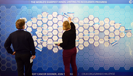 Big ideas on a wall for Grand Challenge