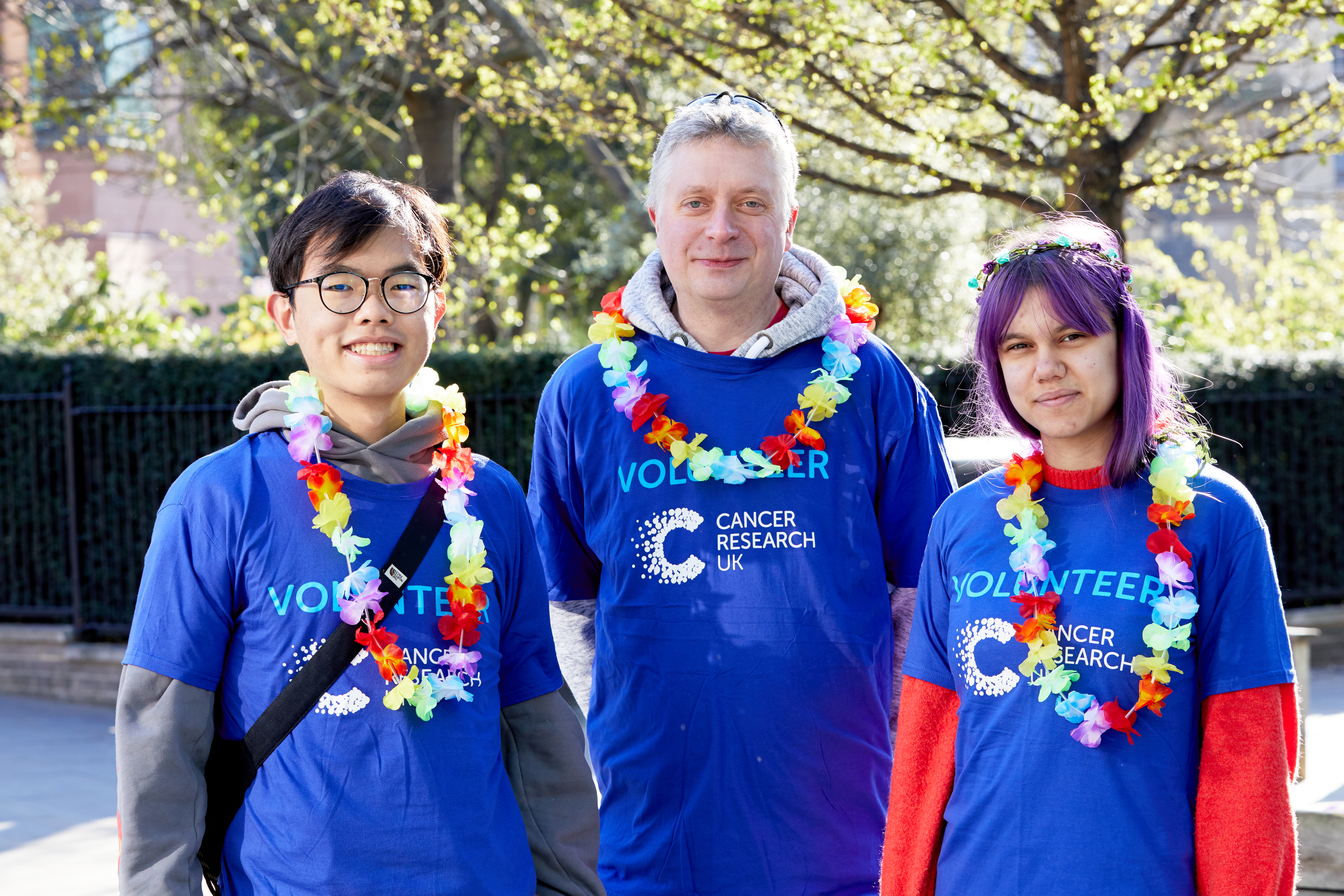 Cancer Research UK volunteers