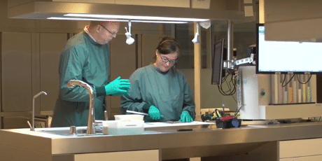Jelle Wesseling, PRECISION Principal Investigator, in the lab