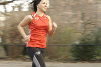 Woman running