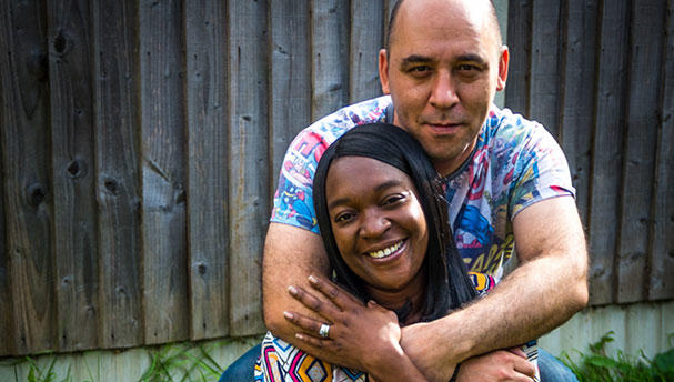 Bowel cancer patient Amanda