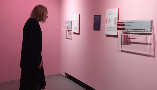 Ann-Marie at exhibition