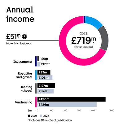 annual income graphic