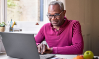 man on laptop