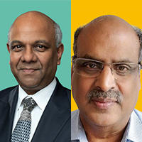 Lead applicants Arnie Purushotham and Rengaswamy Sankaranarayanan