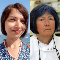 Lead applicants Asima Mukhopadhyay and Nicola Curtin
