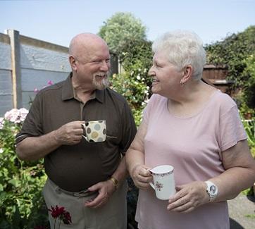Barry, a pledger and his wife