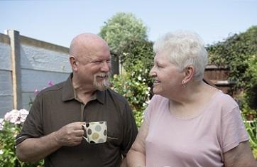 Barry, a pledger and his wife