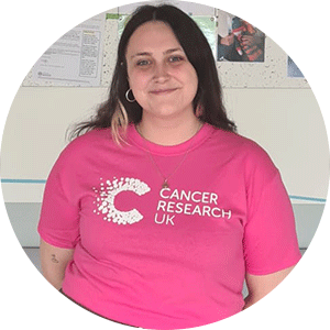 Portrait of a CRUK fundraiser