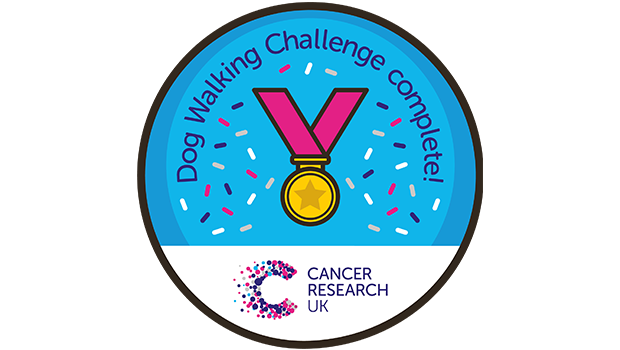 Dog Walking Challenge Completed badge